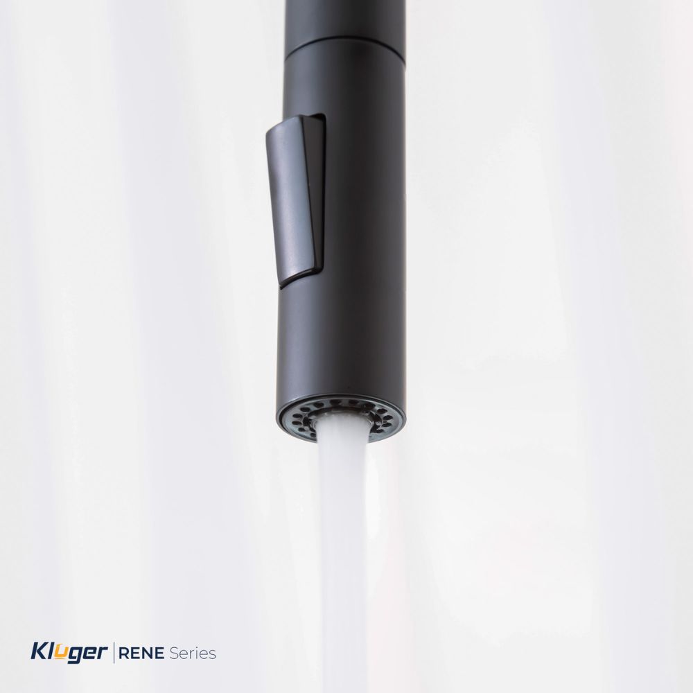 Vòi chậu bếp nóng lạnh dây rút RENE KLUGER KLF0008SS / KLF0008SC / KLF0008SB