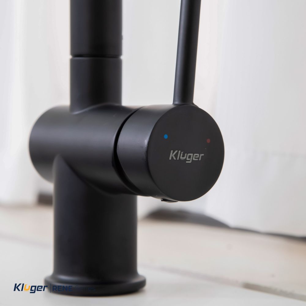 Vòi chậu bếp nóng lạnh dây rút RENE KLUGER KLF0008SS / KLF0008SC / KLF0008SB