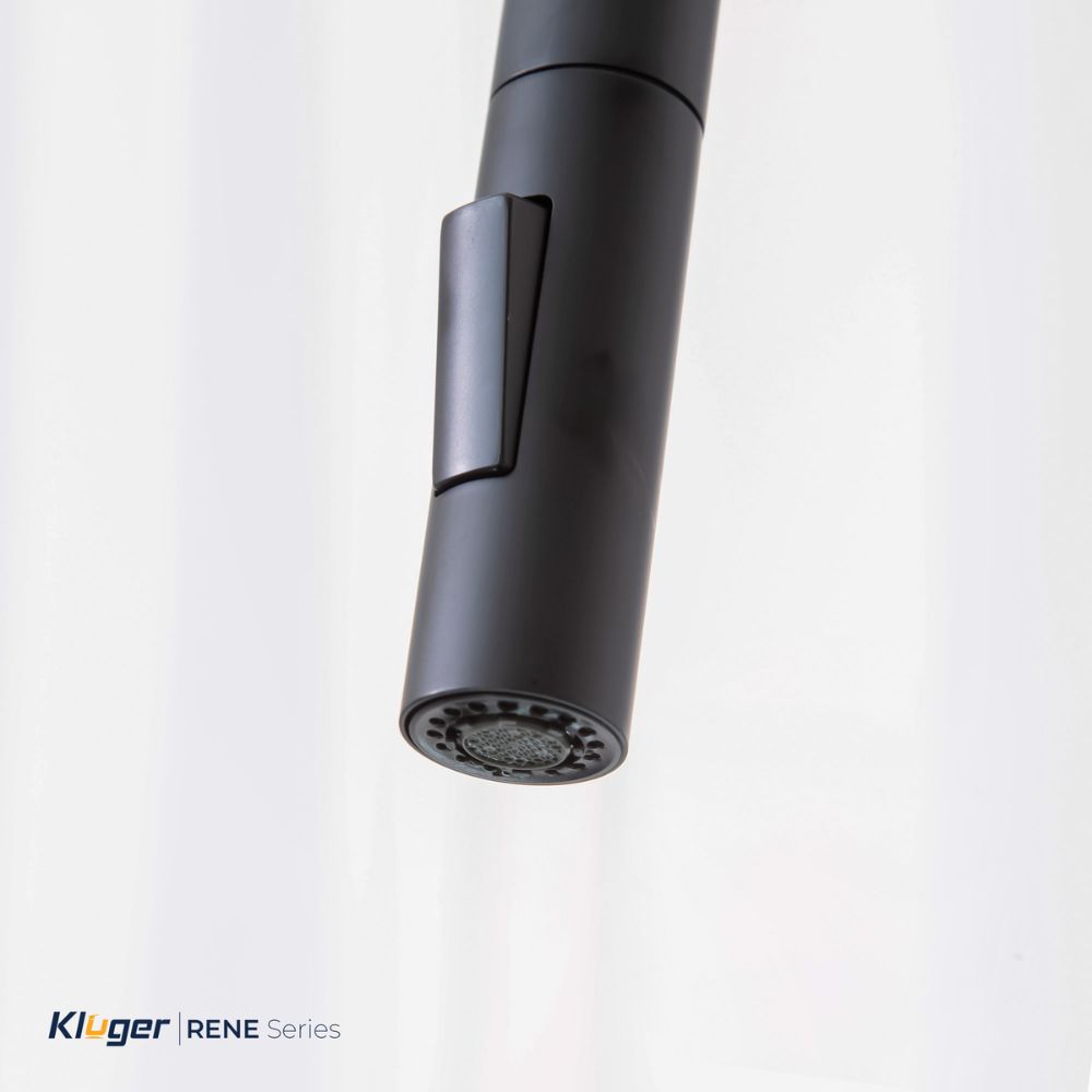 Vòi chậu bếp nóng lạnh dây rút RENE KLUGER KLF0008SS / KLF0008SC / KLF0008SB