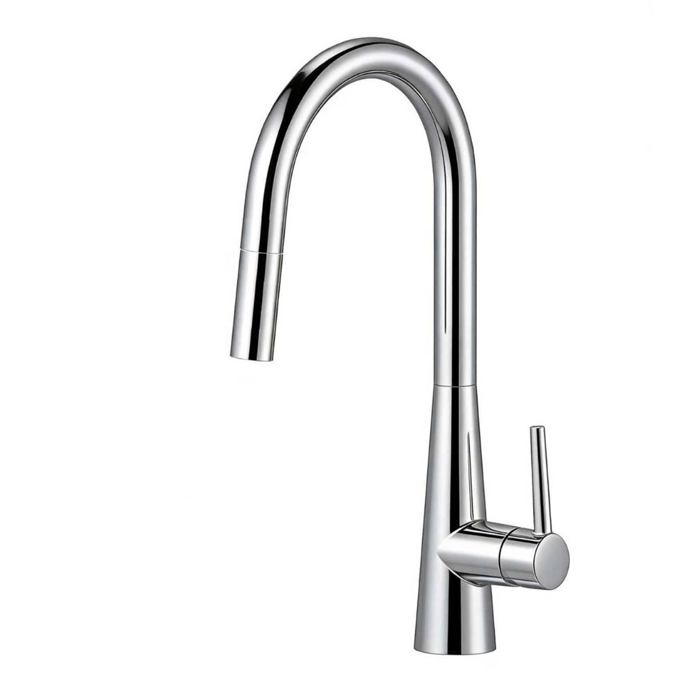 Vòi chậu bếp nóng lạnh dây rút MOZA Kluger KLF0009SC