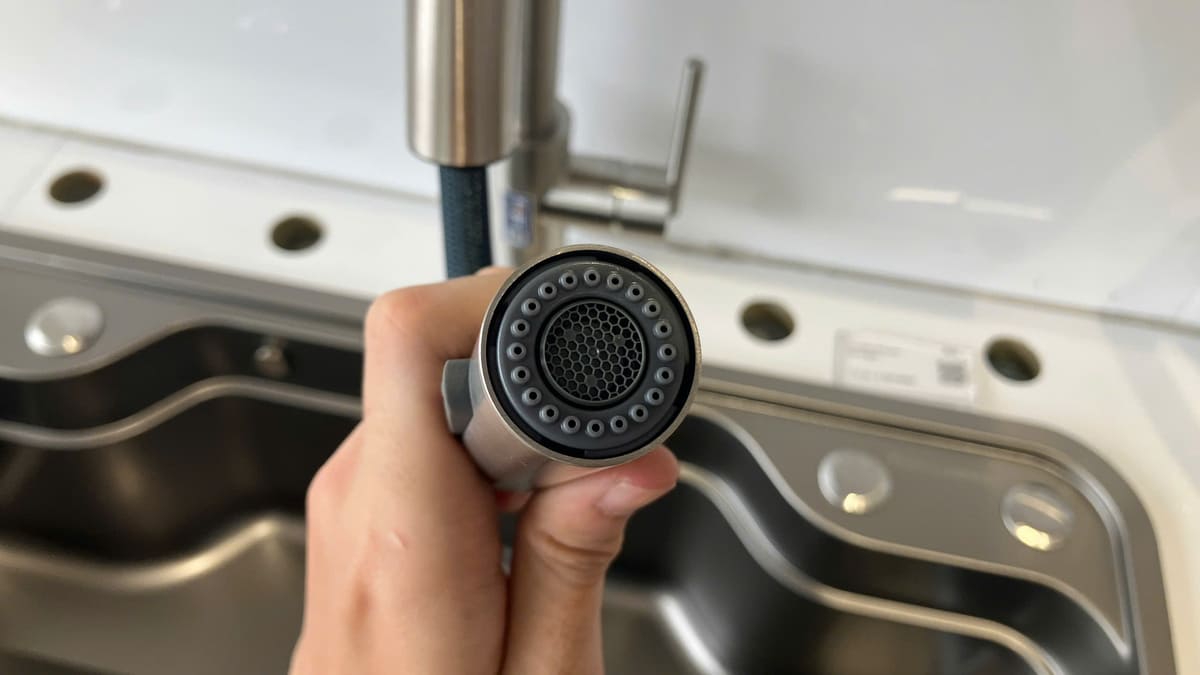 Vòi chậu bếp nóng lạnh dây rút NOVA KLUGER KLF0030S