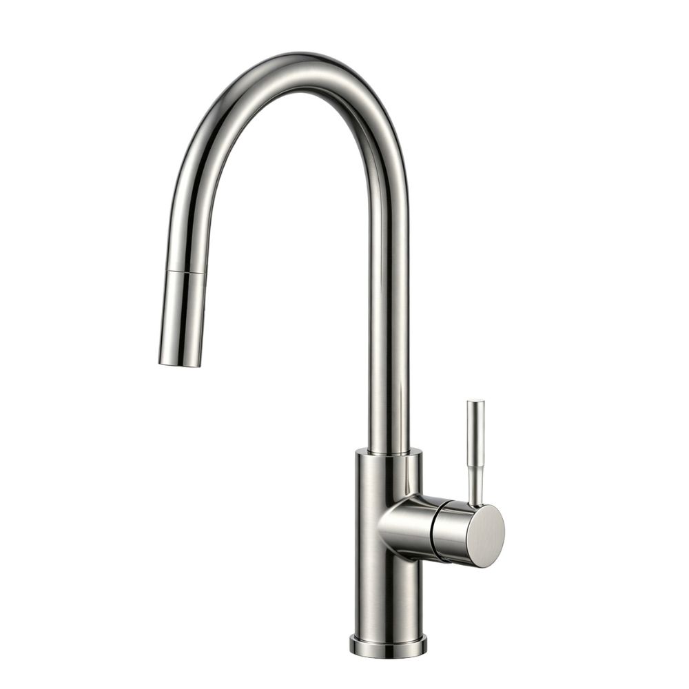 Vòi chậu bếp KLUGER KLF0031S / KLF0031SC nóng lạnh dây rút NOVA