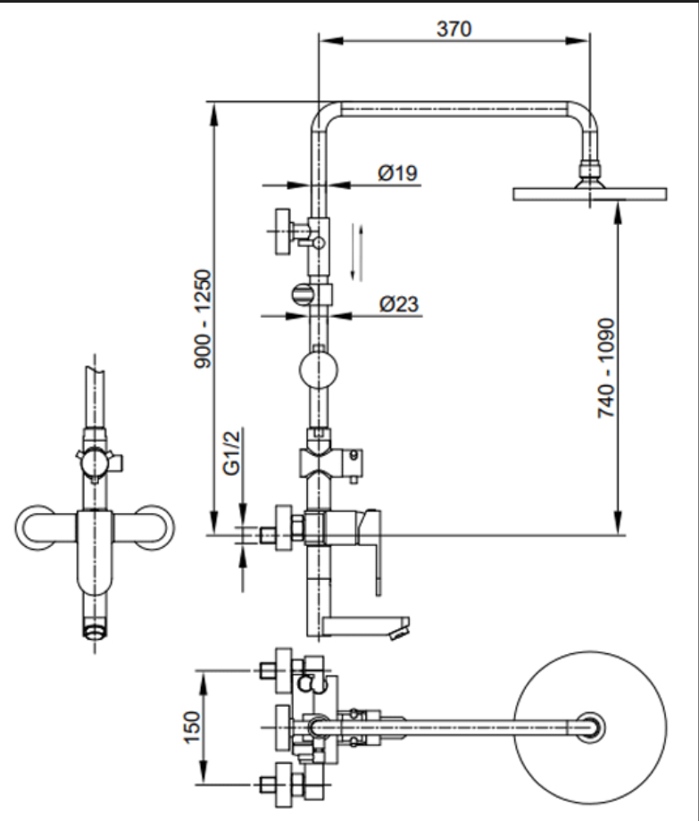 Sen cây nóng lạnh Luxta L7211