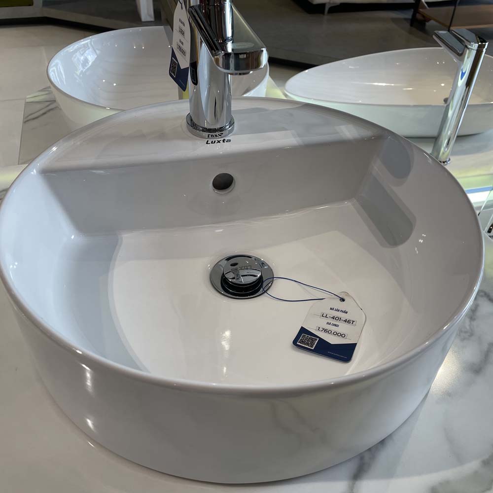 Chậu lavabo đặt bàn Luxta LL-401-46T