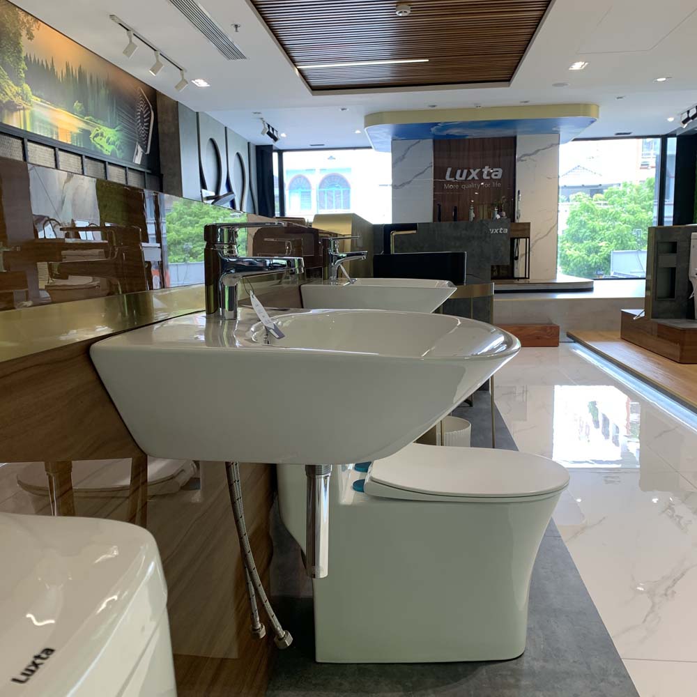 Chậu rửa mặt lavabo treo tường Luxta LL-102E