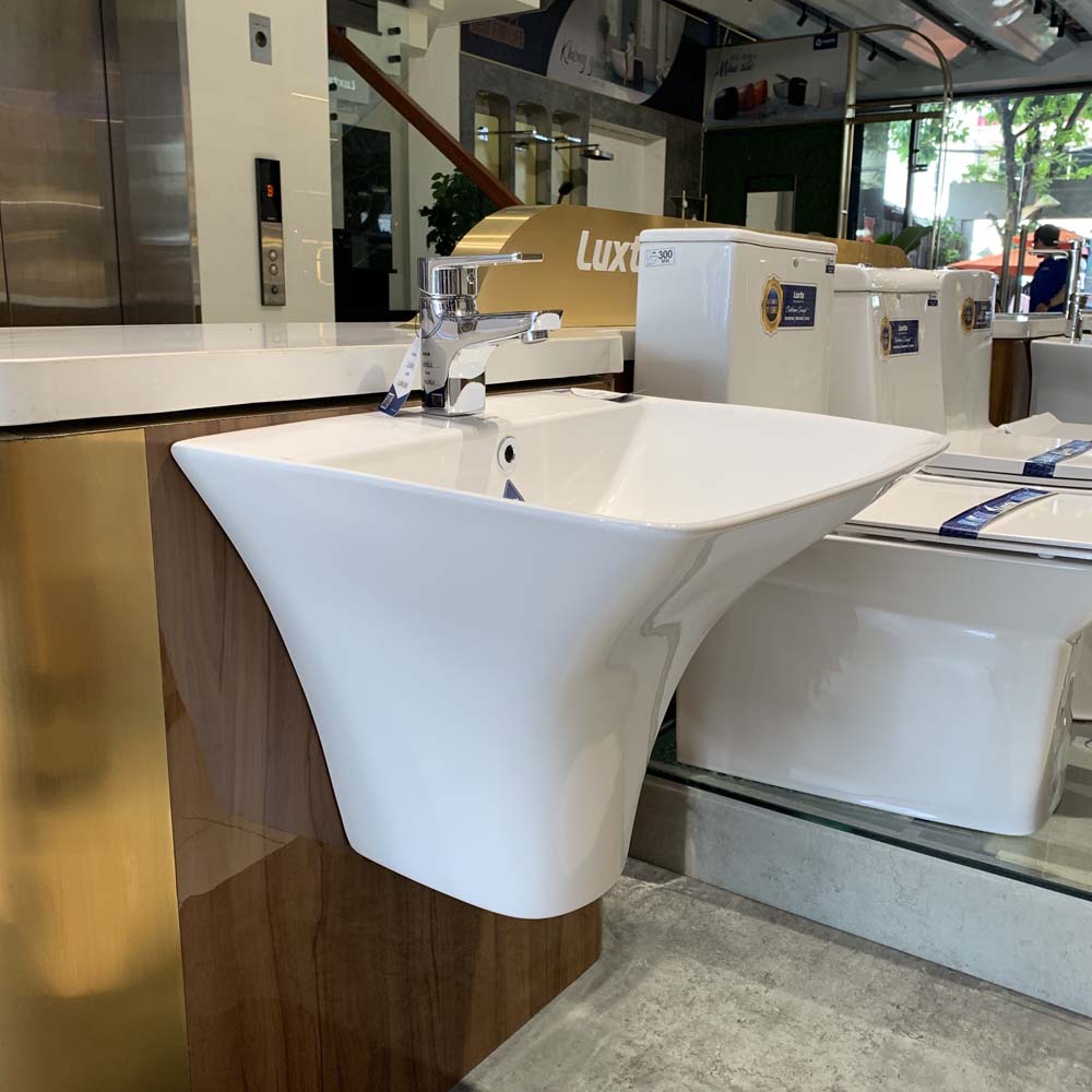 Chậu rửa mặt lavabo treo tường Luxta LL-103B