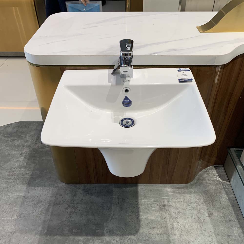 Chậu rửa mặt lavabo treo tường Luxta LL-103B