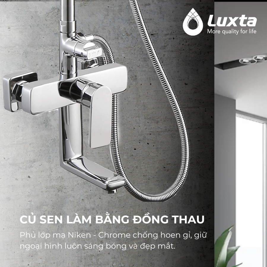 Bộ sen cây tắm nóng lạnh Luxta L7220N