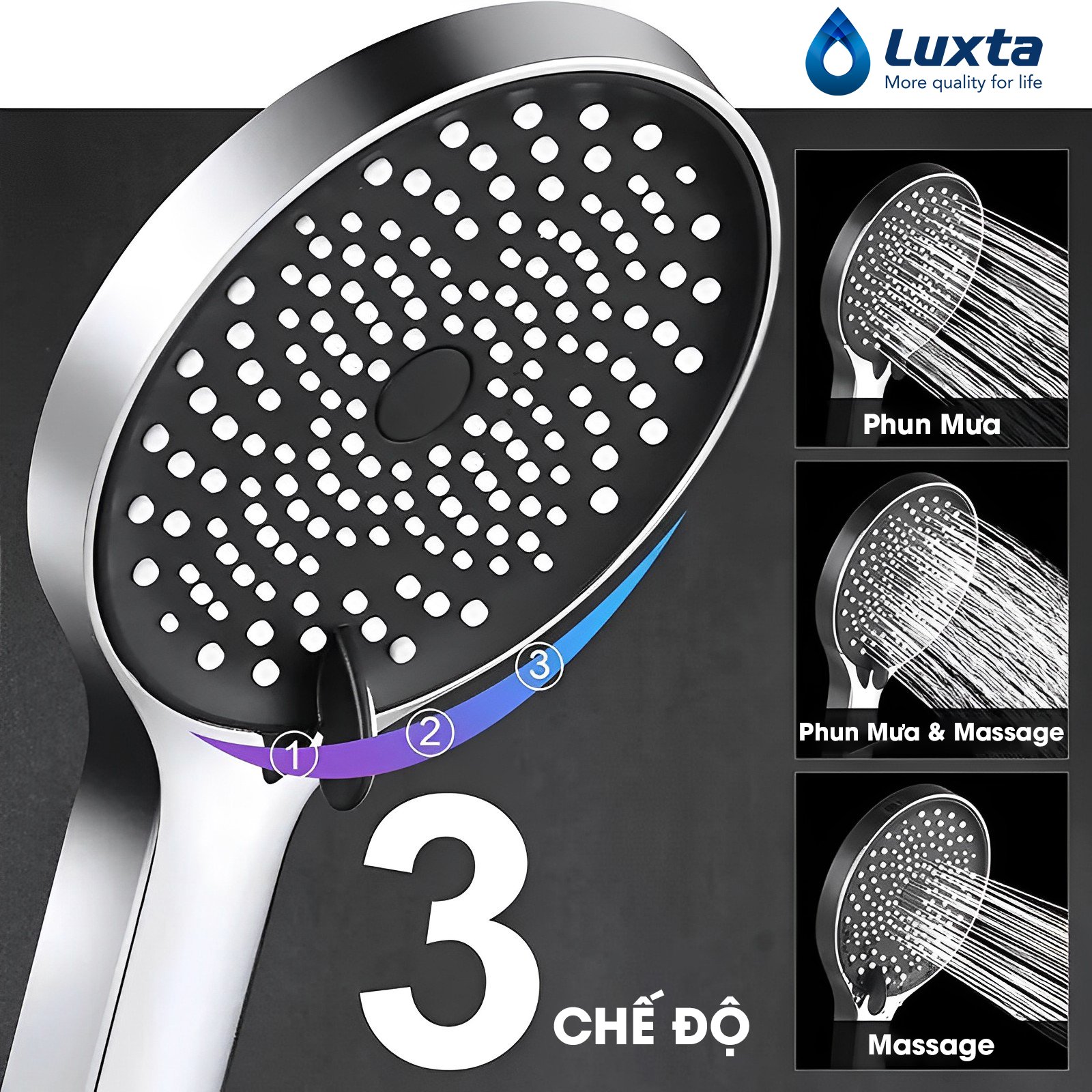 Tay sen tắm Luxta TN27