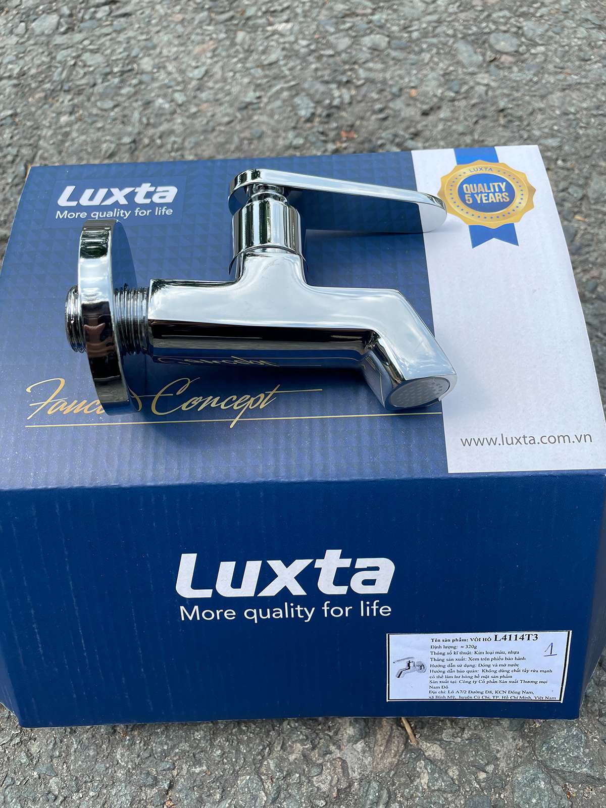 Vòi hồ Luxta L4114T3