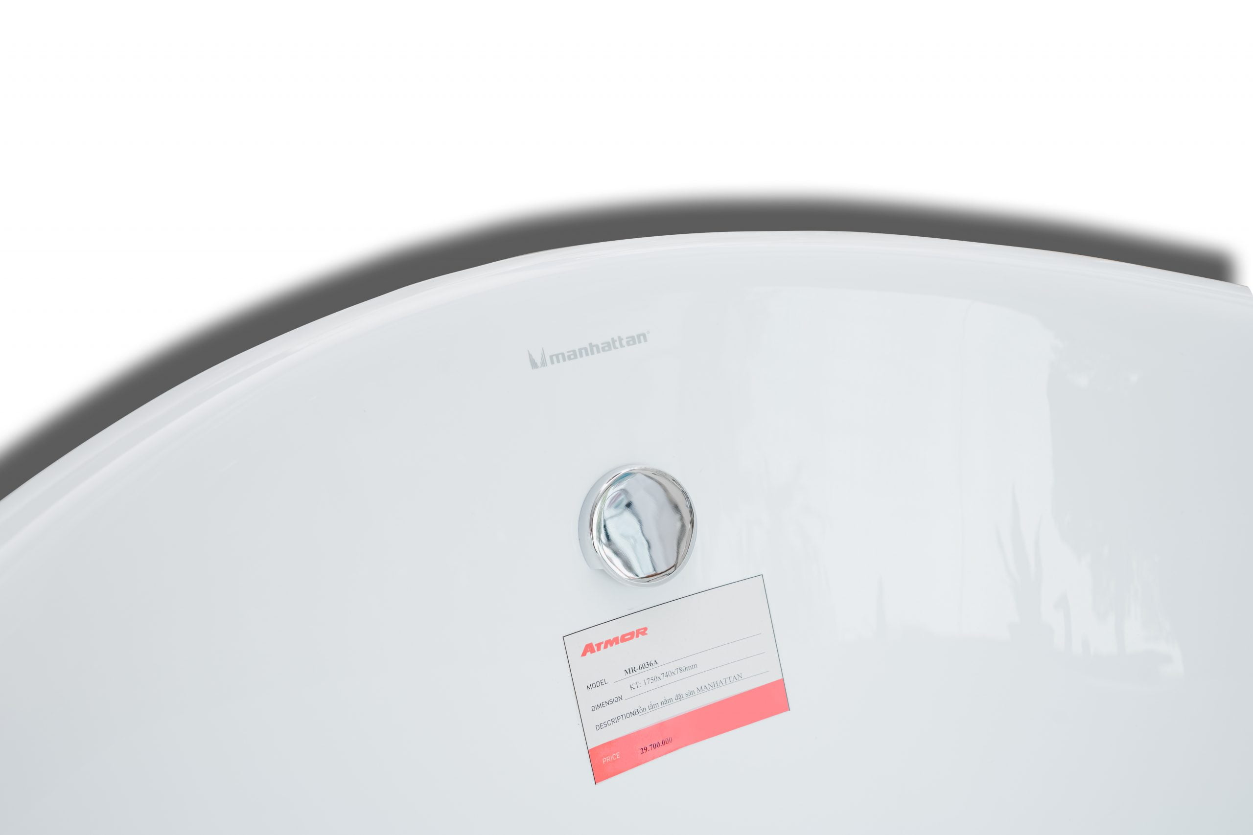 Bồn tắm nằm đặt sàn MANHATTAN MR-6036A