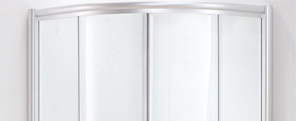 Phòng tắm đứng vách kính tròn cửa lùa MANHATTAN ME4142-1000x1000