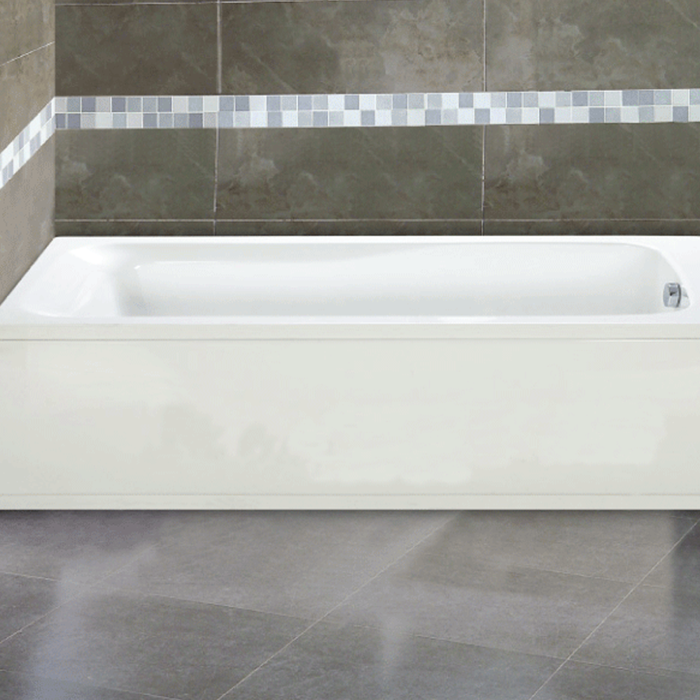 Bồn tắm nằm chữ nhật 1m6 MANHATTAN M20801-1m6