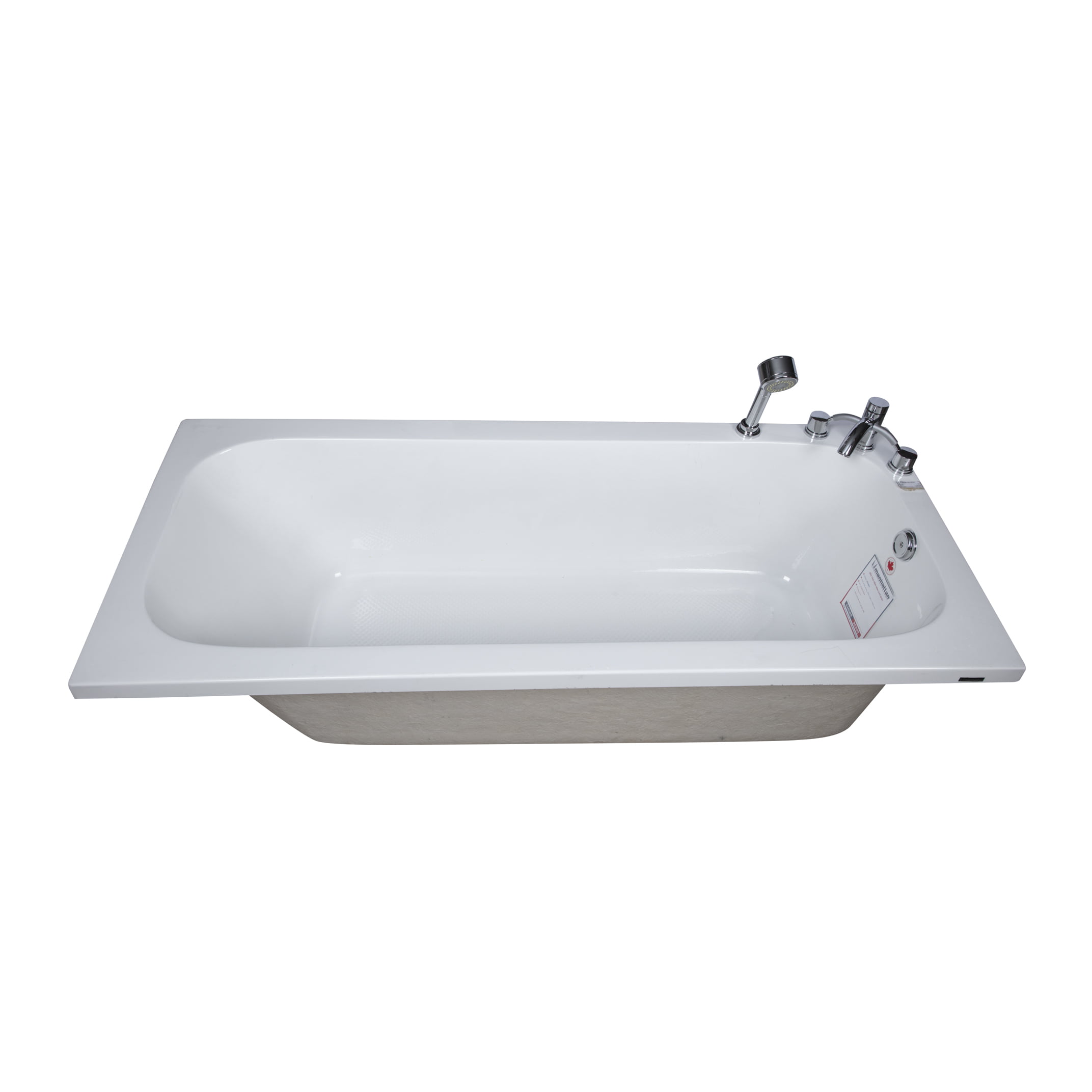 Bồn tắm nằm chữ nhật 1m6 MANHATTAN M20801-1m6