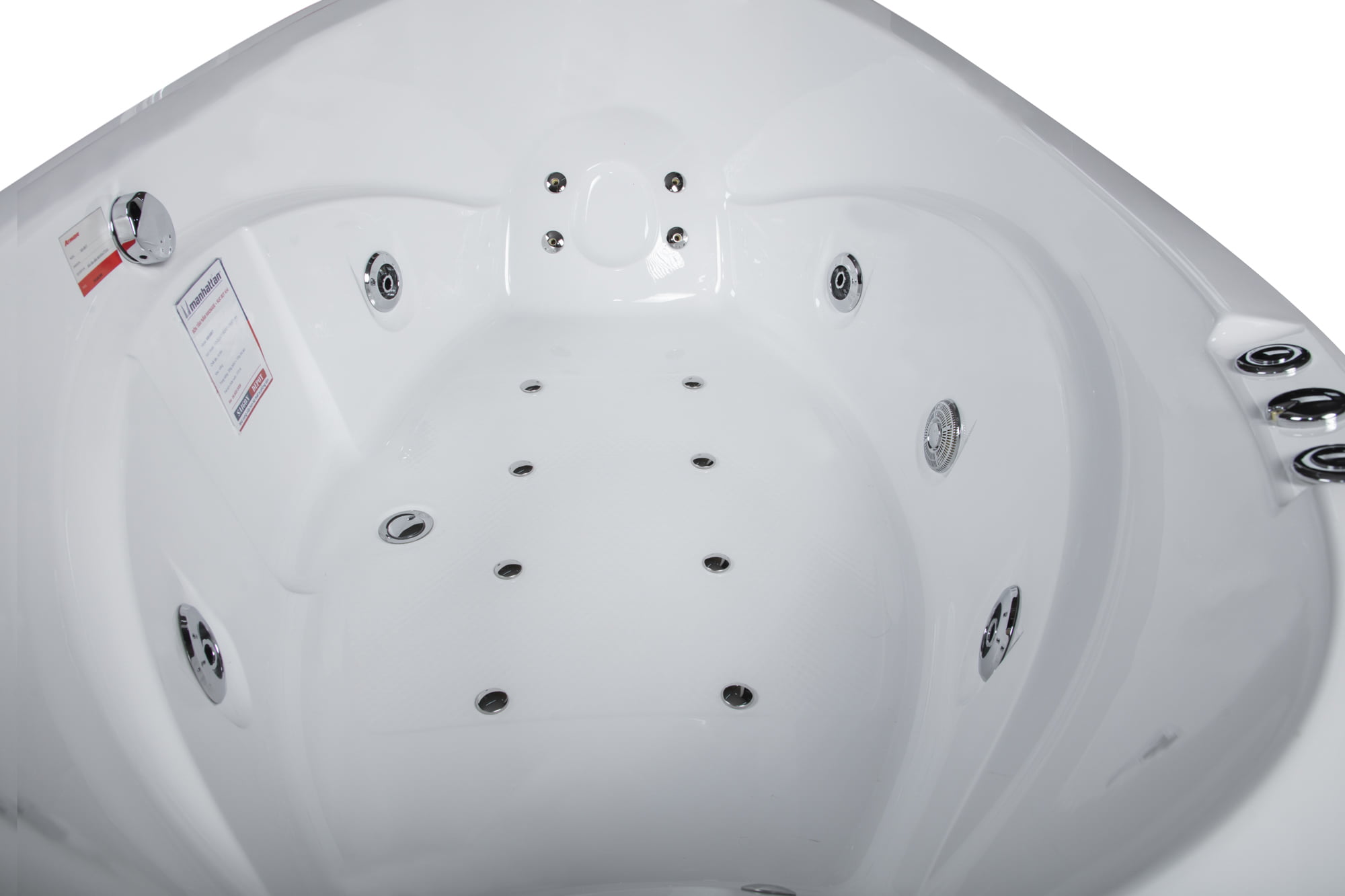 Bồn tắm nằm massage sục khí MANHATTAN MS-8857-SUCKHI