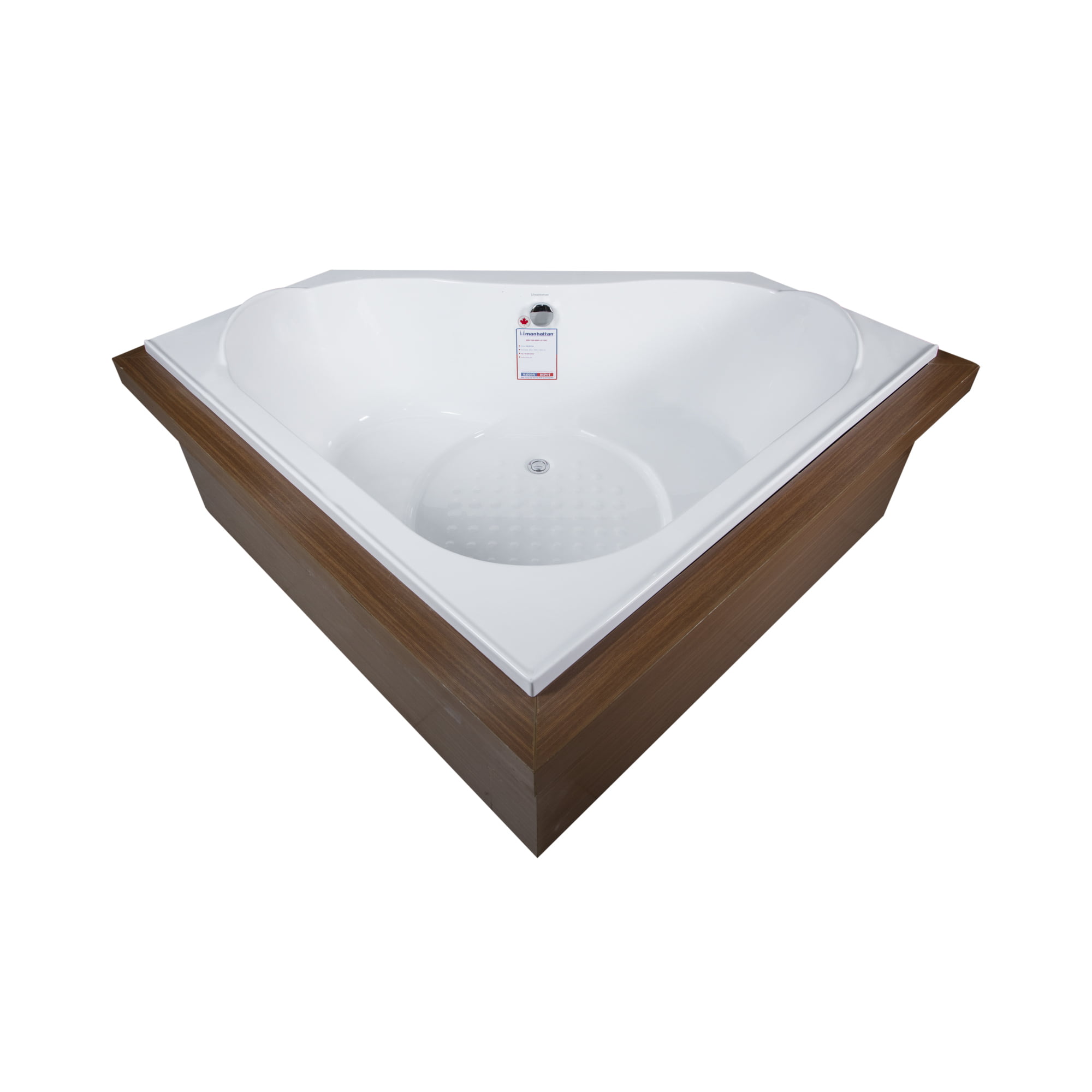 Bồn tắm nằm lục giác MANHATTAN MS-8879A