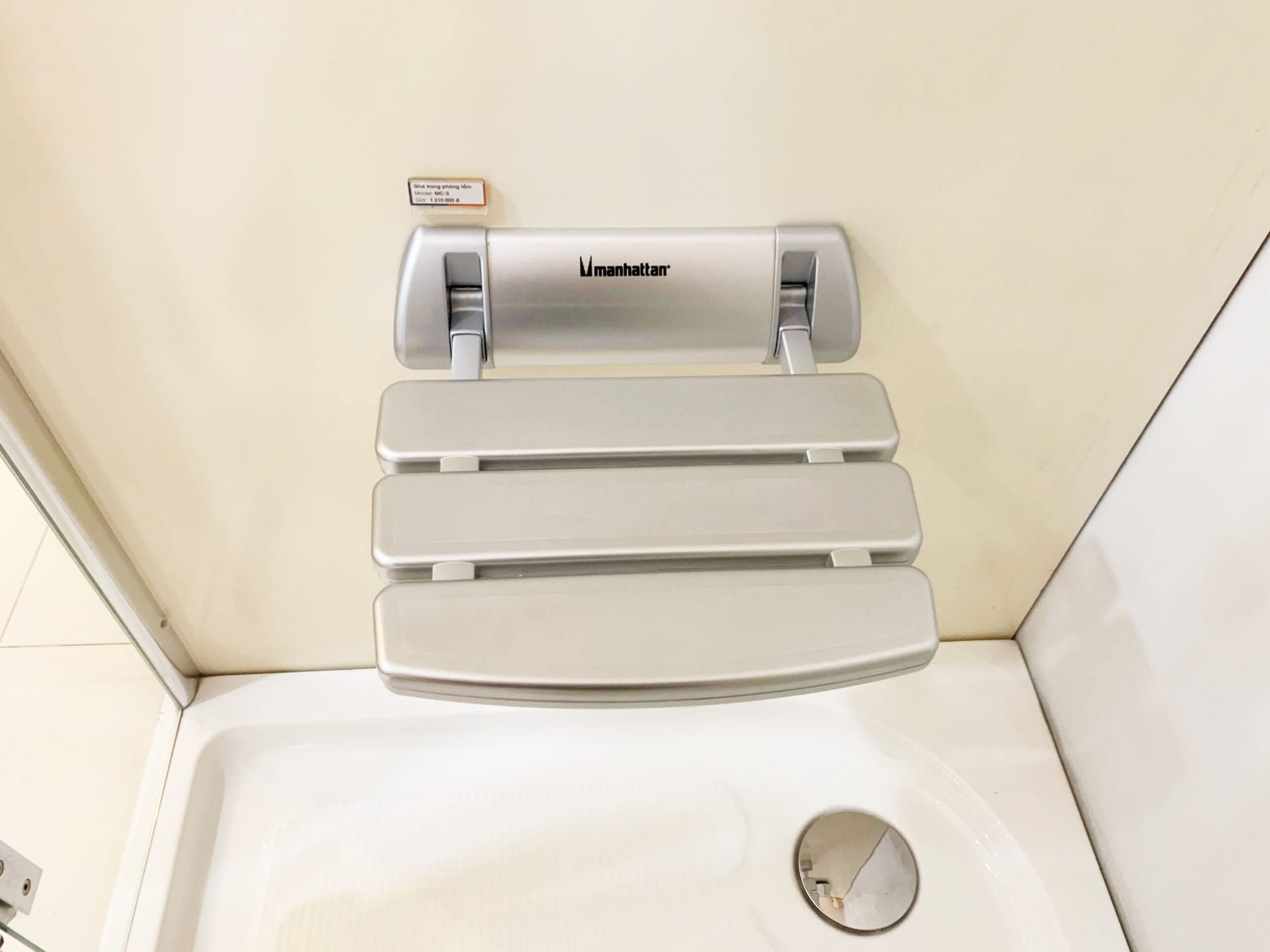 Ghế phòng tắm treo tường MANHATTAN MC-3