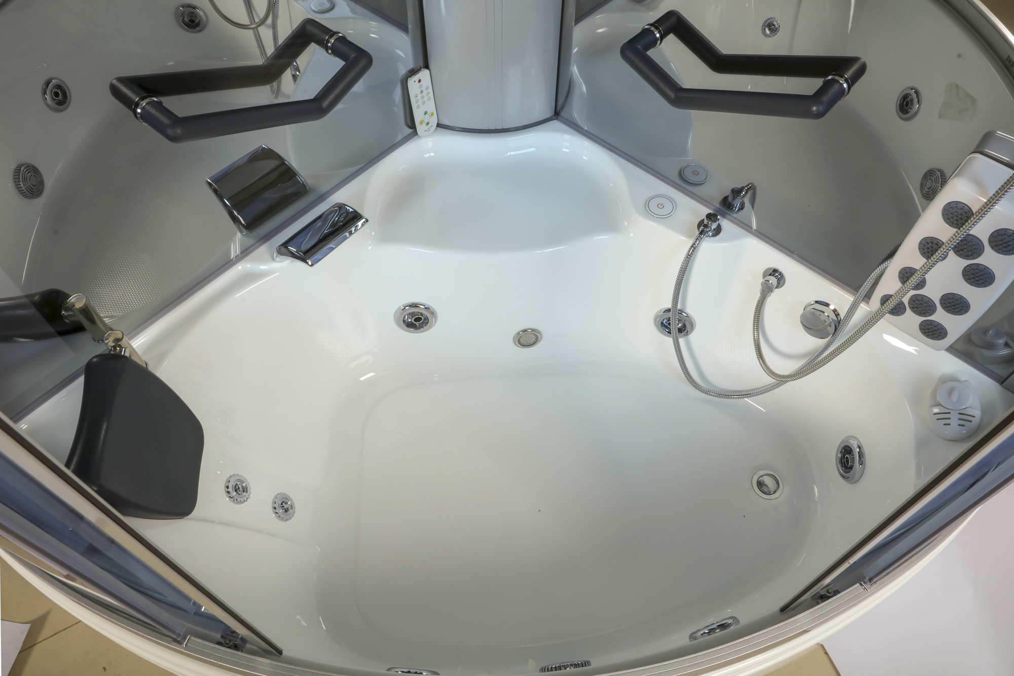 Phòng tắm massage xông hơi đặt góc MANHATTAN M8820