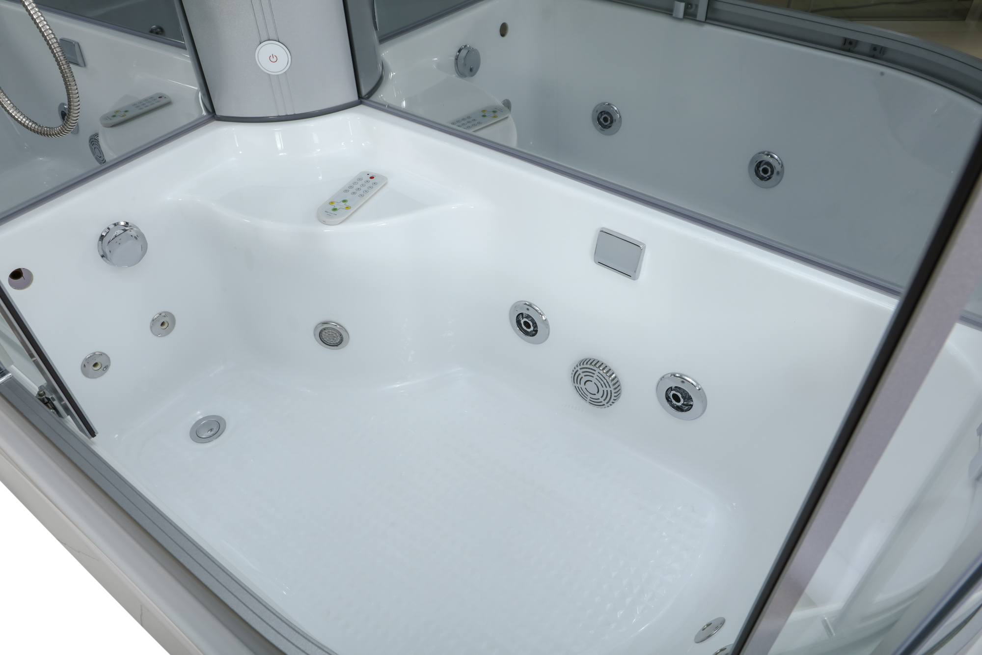 Phòng tắm massage xông hơi đặt góc trái MANHATTAN M8837