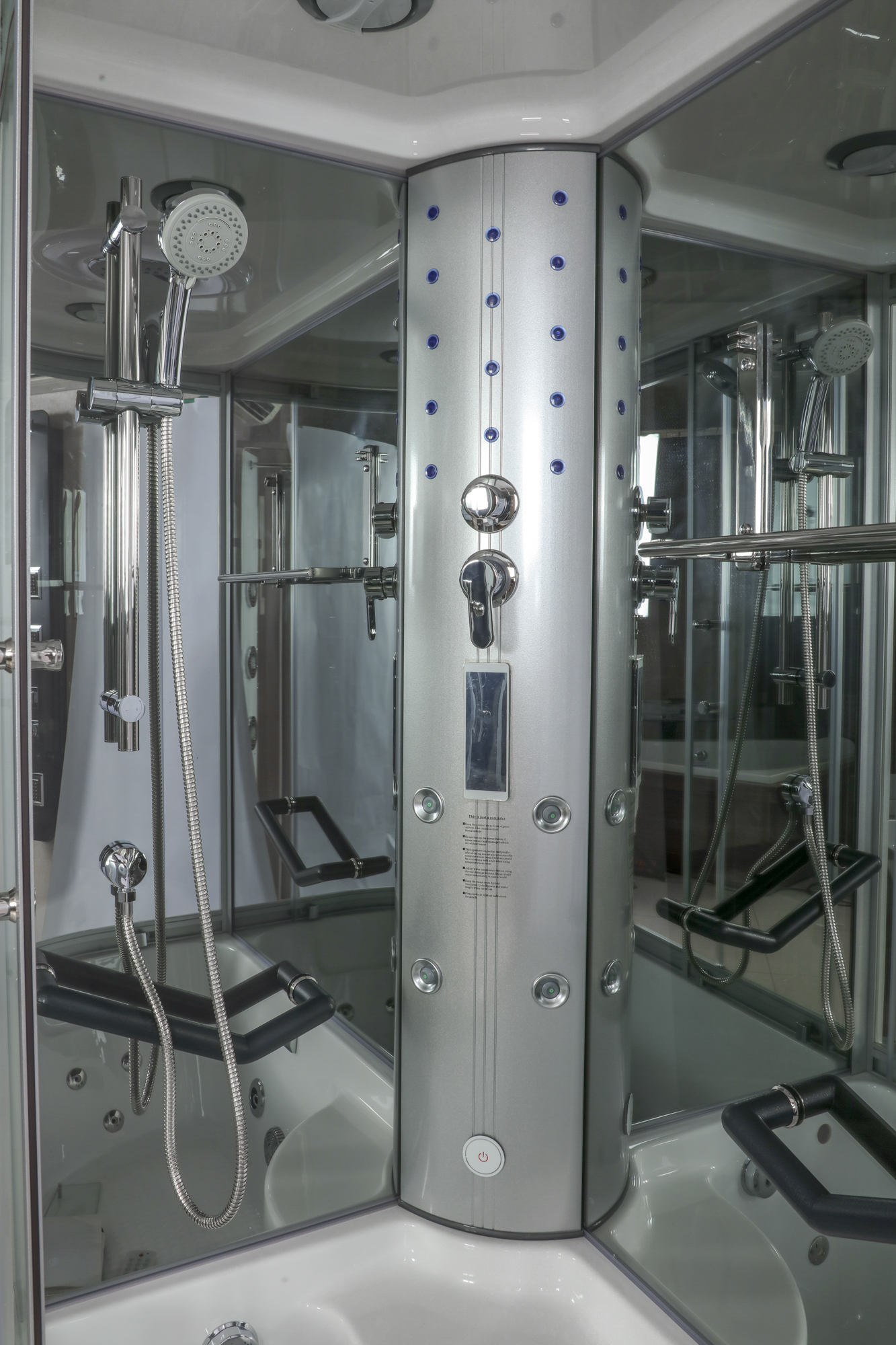 Phòng tắm massage xông hơi đặt góc trái MANHATTAN M8837