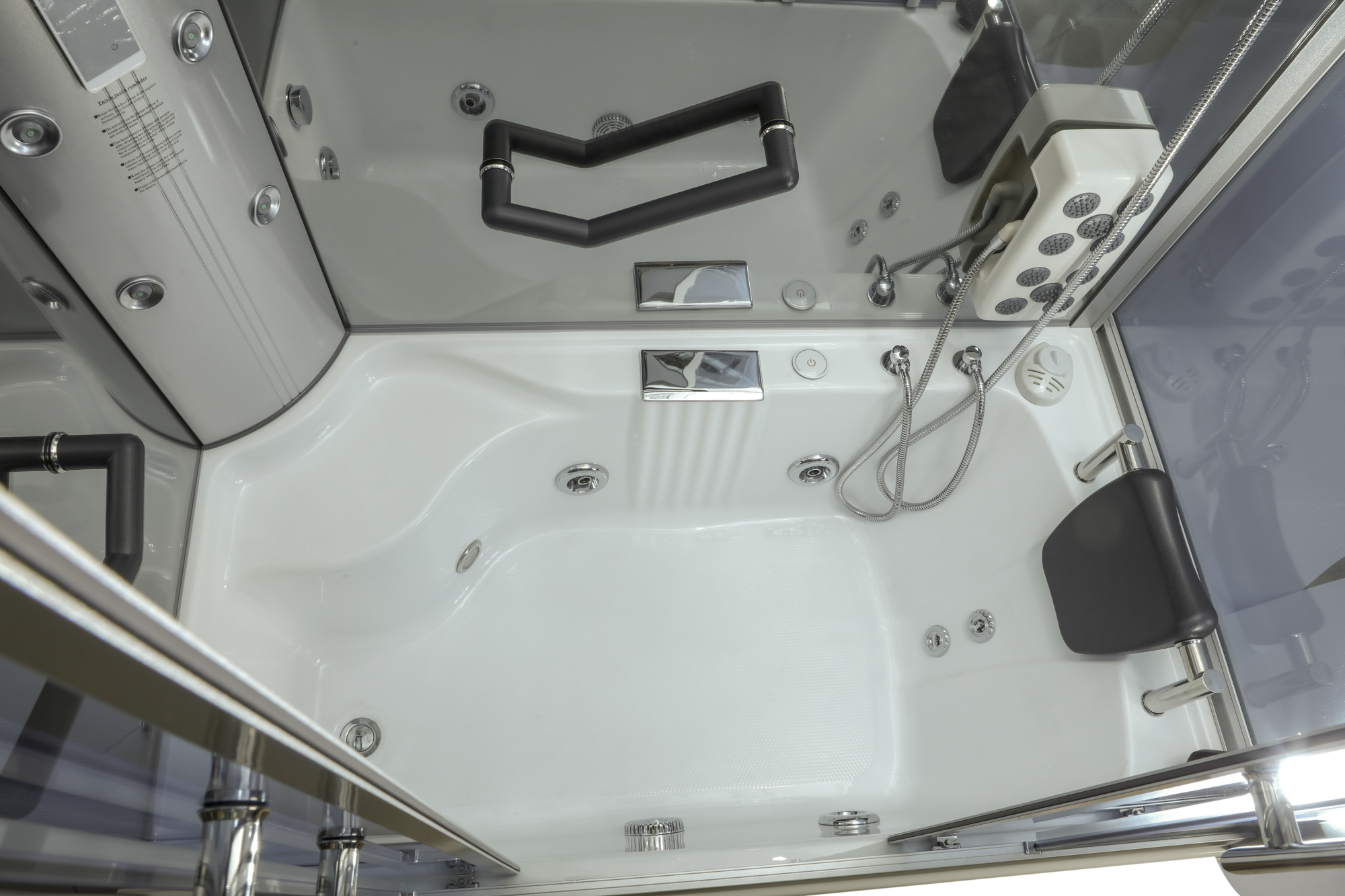 Phòng tắm massage xông hơi đặt góc trái MANHATTAN M8837