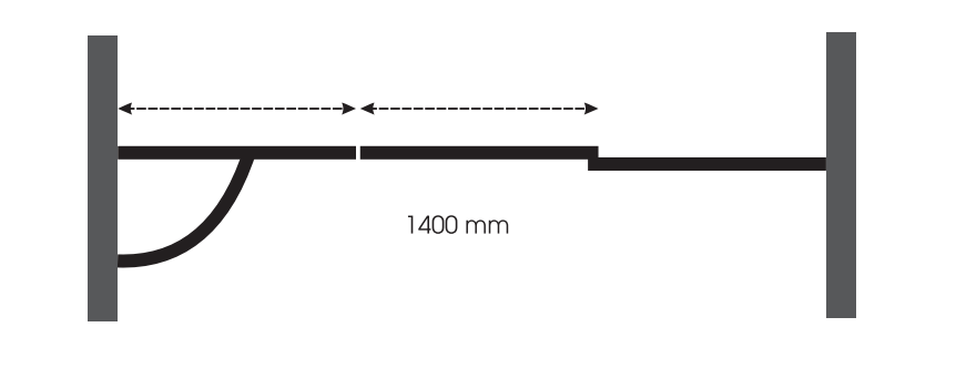 Vách kính phòng tắm cửa lùa MANHATTAN ME6132-1