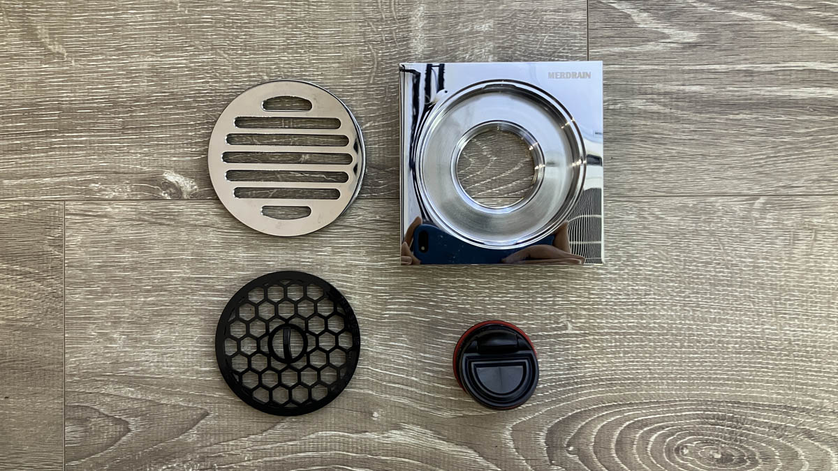 Phễu thoát sàn 10x10cm MERDRAIN MD-S1003