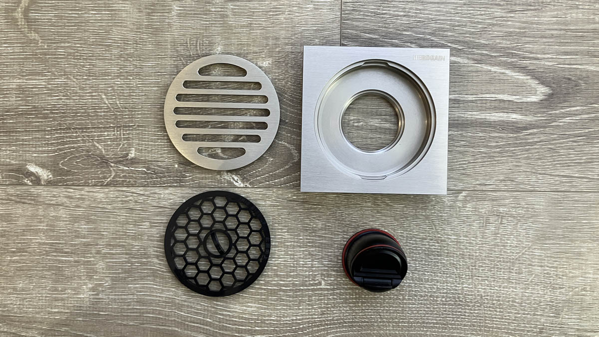 Phễu thoát sàn 10x10cm MERDRAIN MD-S1003