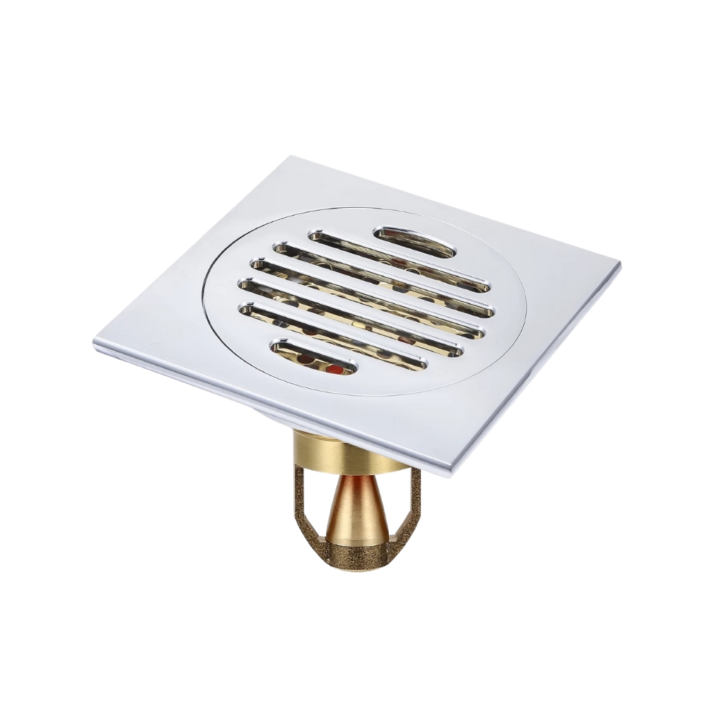 Phễu thoát sàn vuông 12x12cm MERDRAIN MD-S1203
