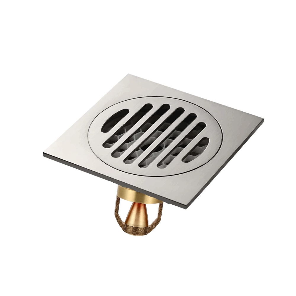 Phễu thoát sàn vuông 12x12cm MERDRAIN MD-S1203