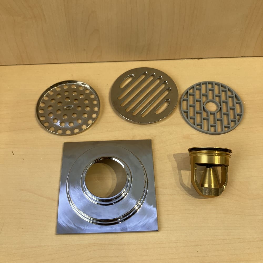 Phễu thoát sàn vuông 10x10cm MERDRAIN MD-S5003