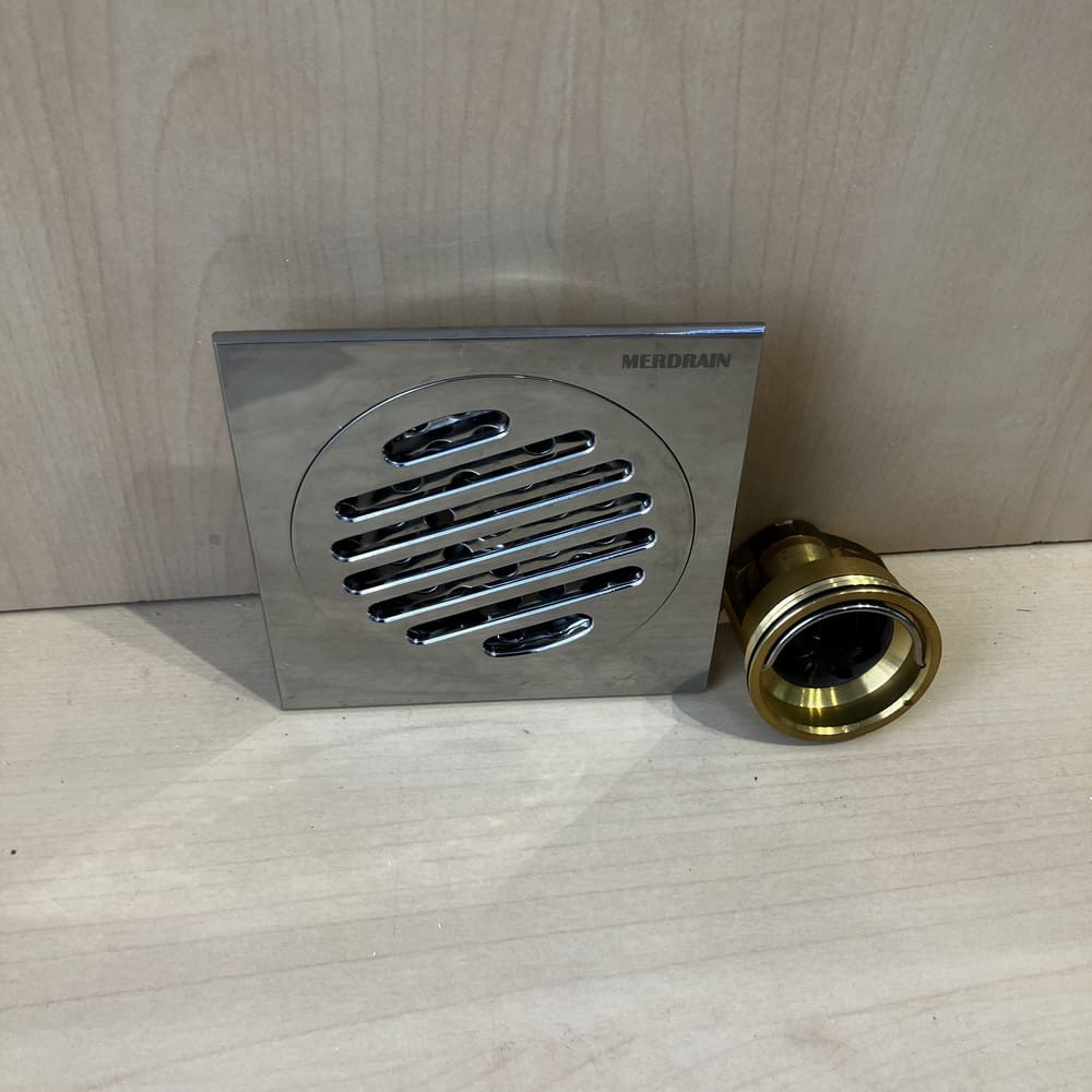 Phễu thoát sàn vuông 10x10cm MERDRAIN MD-S5003