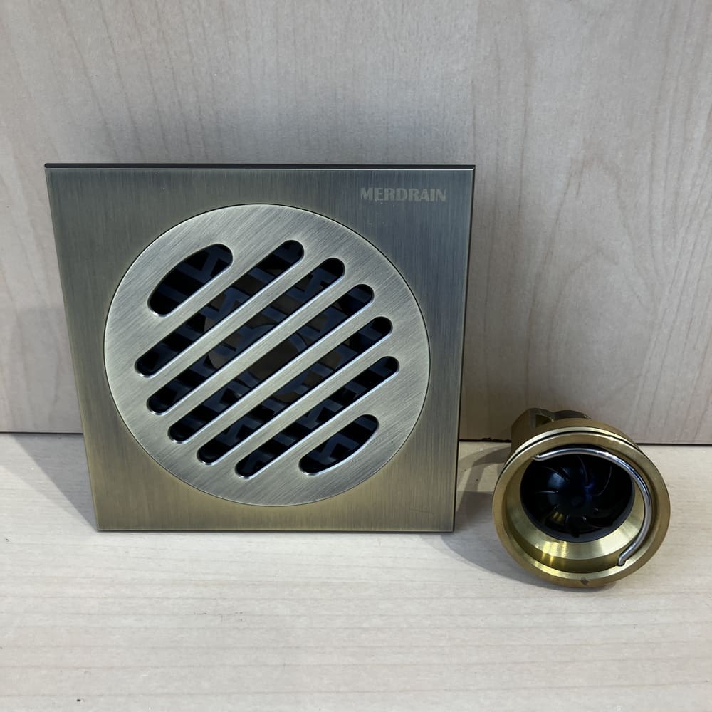 Phễu thoát sàn vuông 10x10cm MERDRAIN MD-S5003