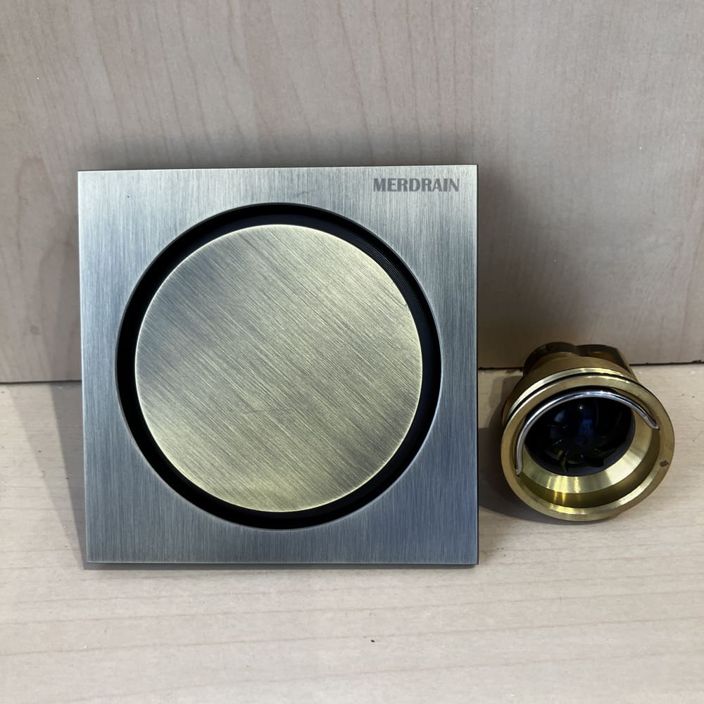 Phễu thoát sàn vuông 10x10cm MERDRAIN MD-S6003