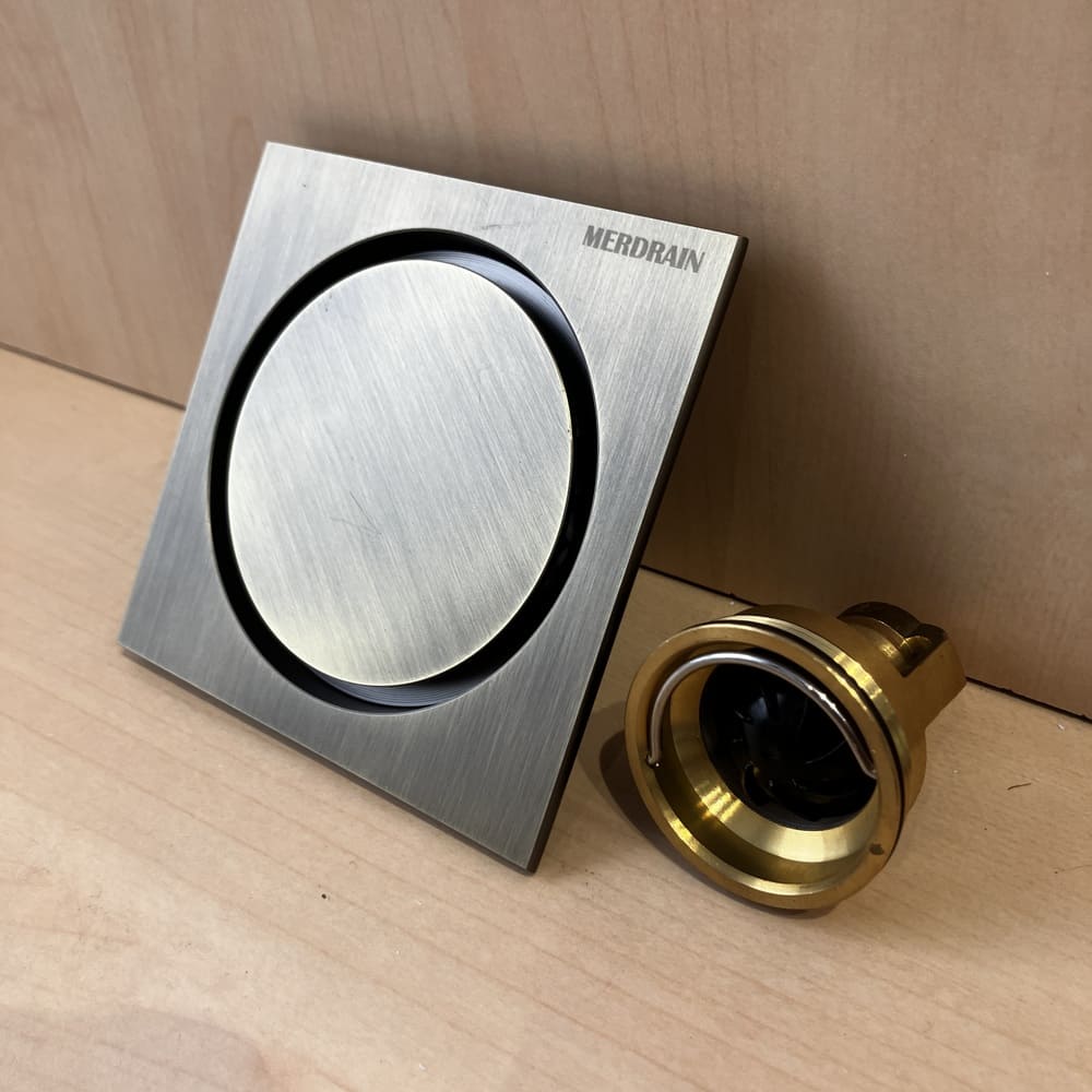 Phễu thoát sàn vuông 10x10cm MERDRAIN MD-S6003