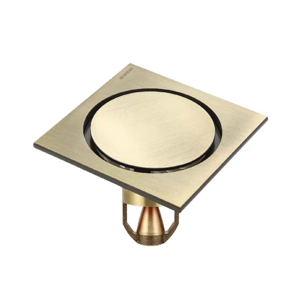 Phễu thoát sàn vuông 10x10cm MERDRAIN MD-S6003