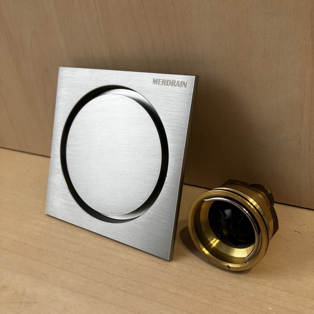 Phễu thoát sàn vuông 10x10cm MERDRAIN MD-S6003