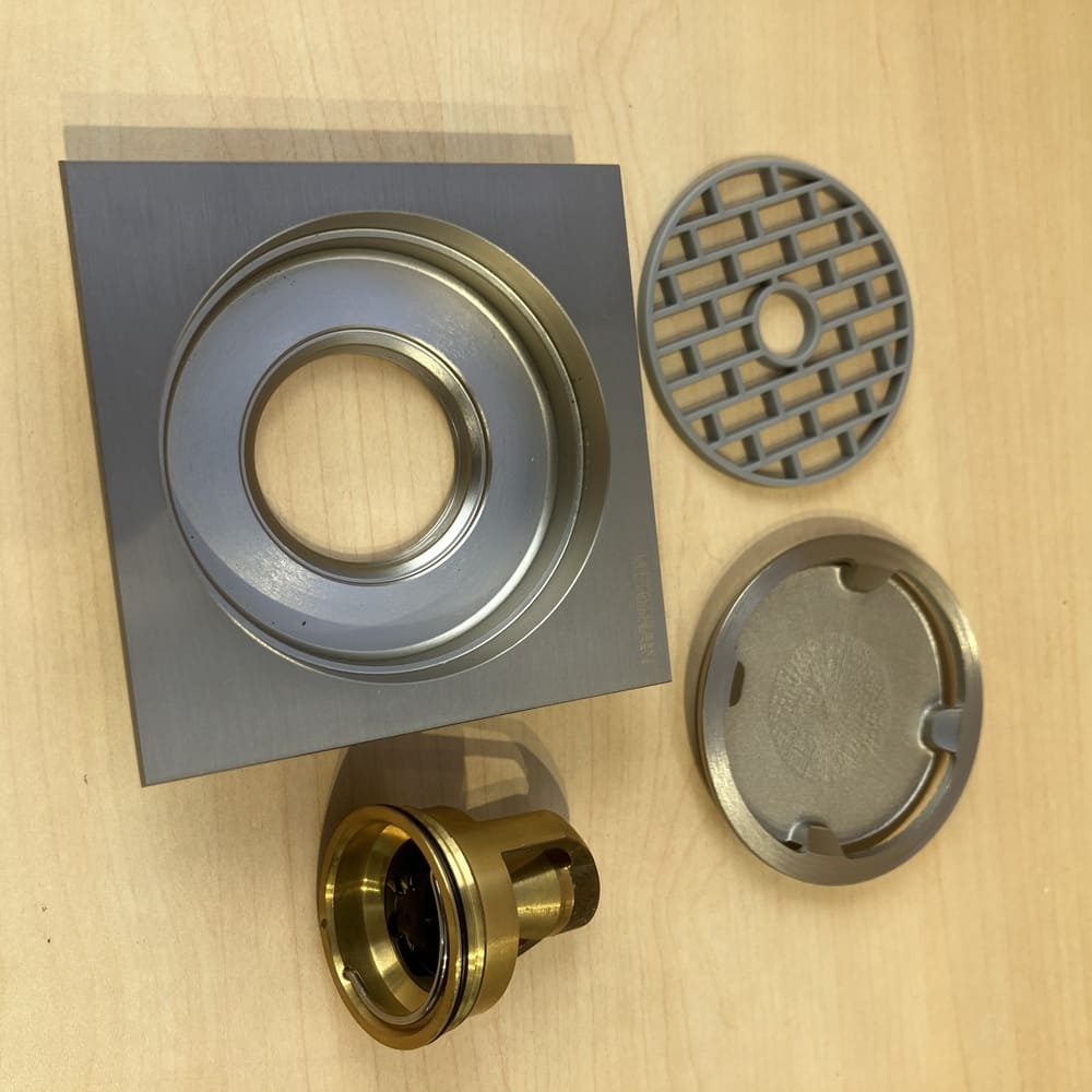 Phễu thoát sàn vuông 10x10cm MERDRAIN MD-S6003