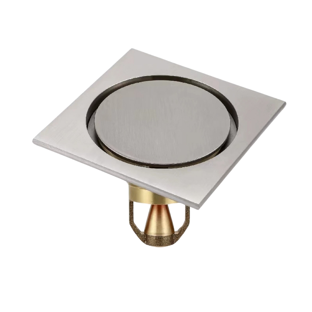 Phễu thoát sàn vuông 10x10cm MERDRAIN MD-S6003