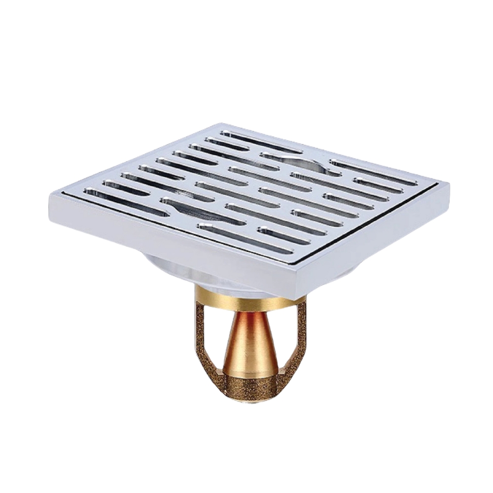 Phễu thoát sàn vuông 10x10cm MERDRAIN MD-S7053