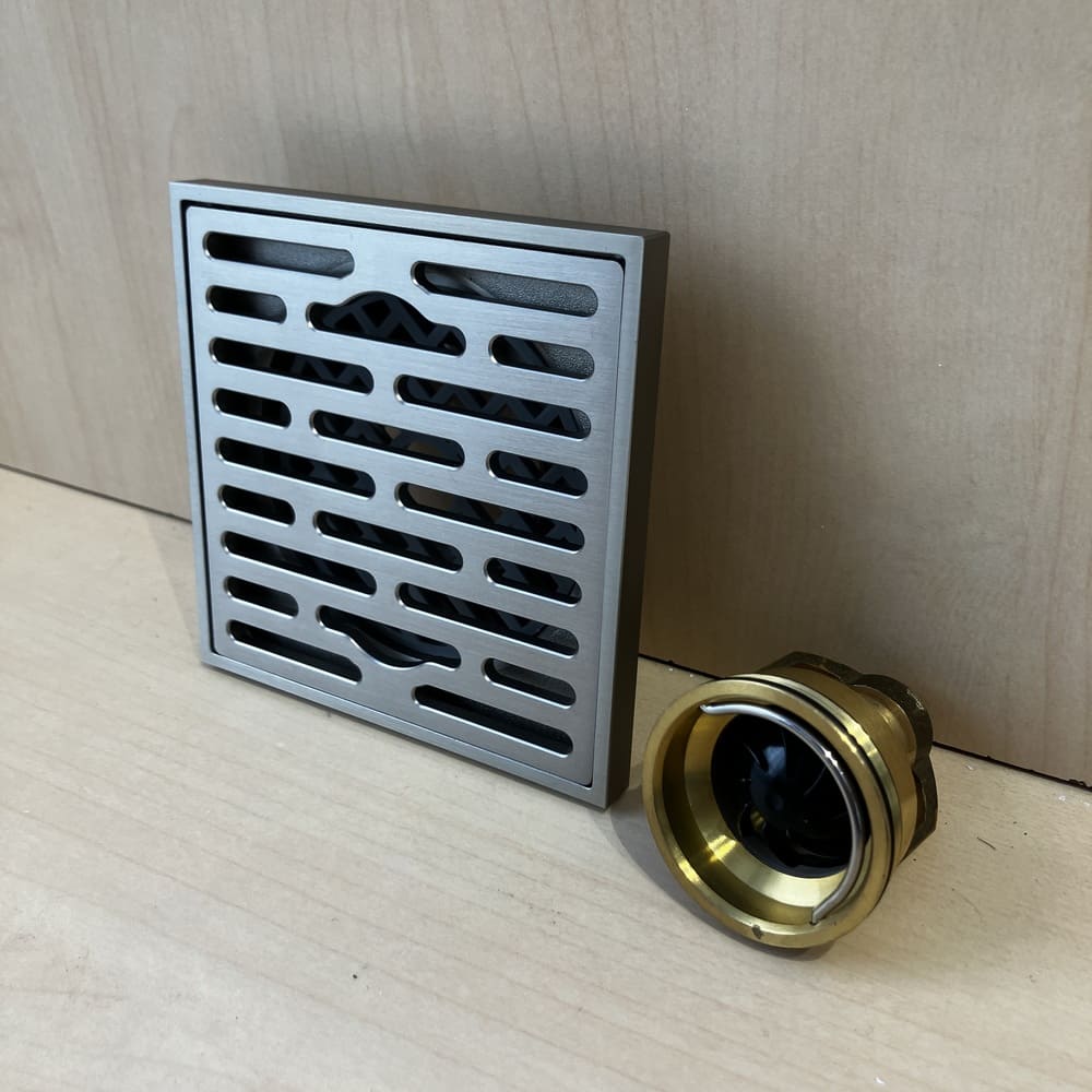 Phễu thoát sàn vuông 10x10cm MERDRAIN MD-S7053