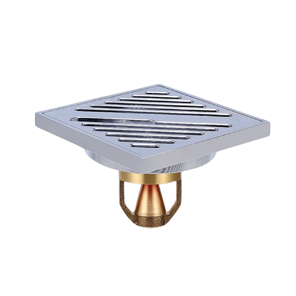 Phễu thoát sàn vuông 10x10cm MERDRAIN MD-S7063