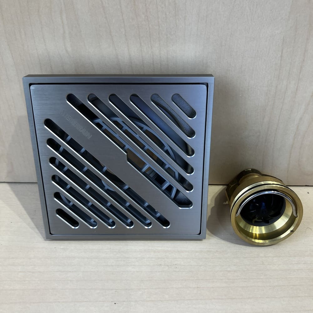 Phễu thoát sàn vuông 10x10cm MERDRAIN MD-S7063