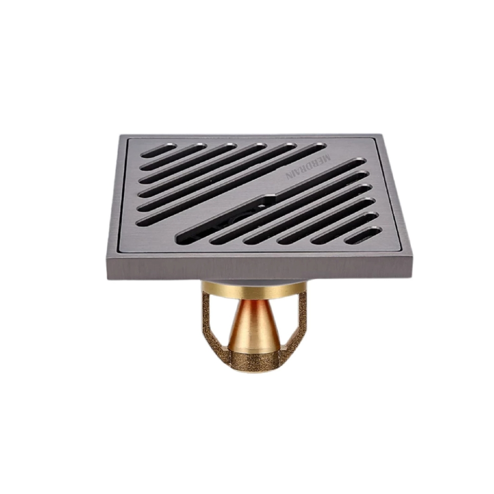 Phễu thoát sàn vuông 10x10cm MERDRAIN MD-S7063