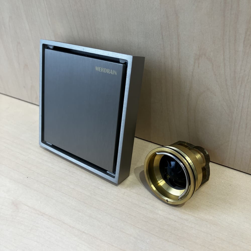 Phễu thoát sàn lát gạch 10x10cm MERDRAIN MD-S8012