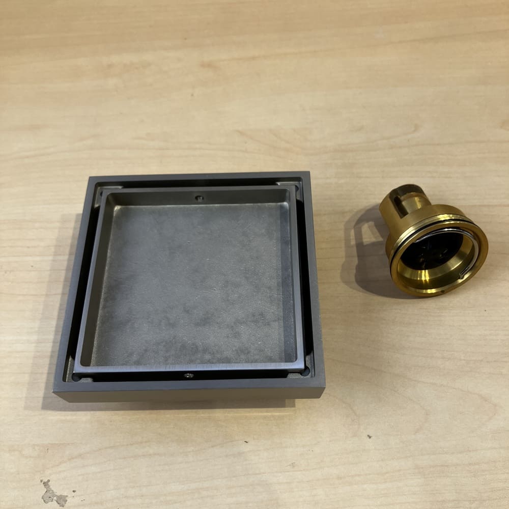 Phễu thoát sàn lát gạch 10x10cm MERDRAIN MD-S8012