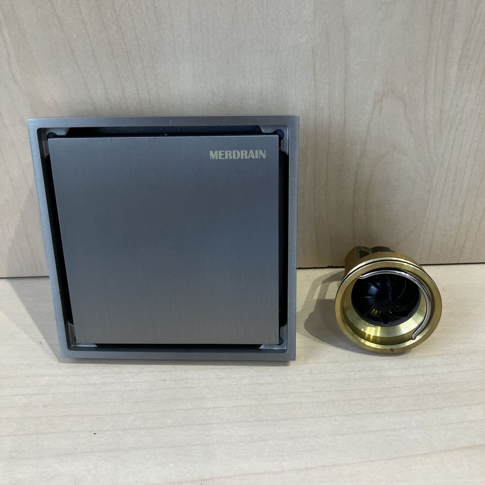 Phễu thoát sàn lát gạch 10x10cm MERDRAIN MD-S8012