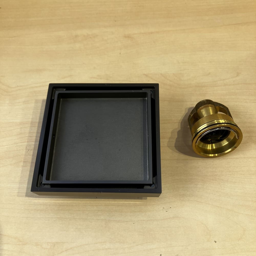 Phễu thoát sàn lát gạch 10x10cm MERDRAIN MD-S8012