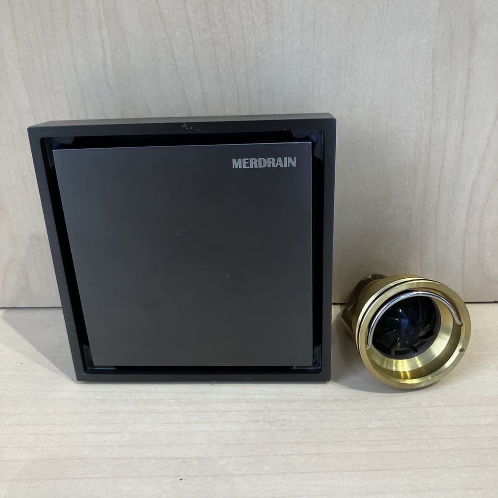 Phễu thoát sàn lát gạch 10x10cm MERDRAIN MD-S8012