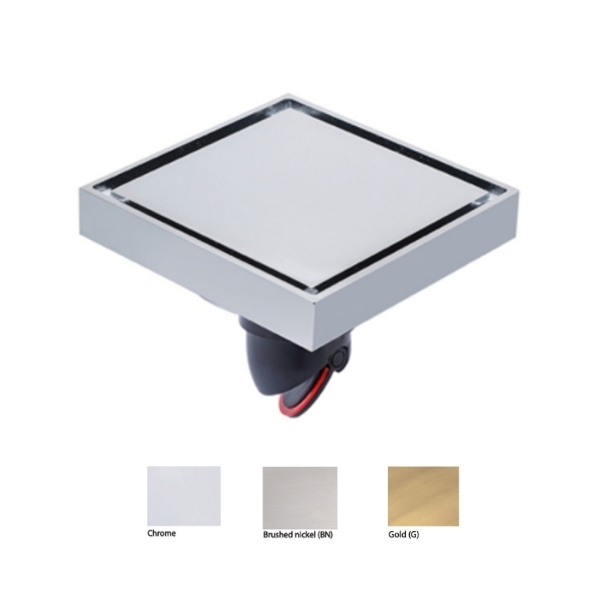 Phễu thoát sàn 10x10cm MERDRAIN MD-S8013